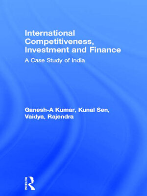 cover image of International Competitiveness, Investment and Finance